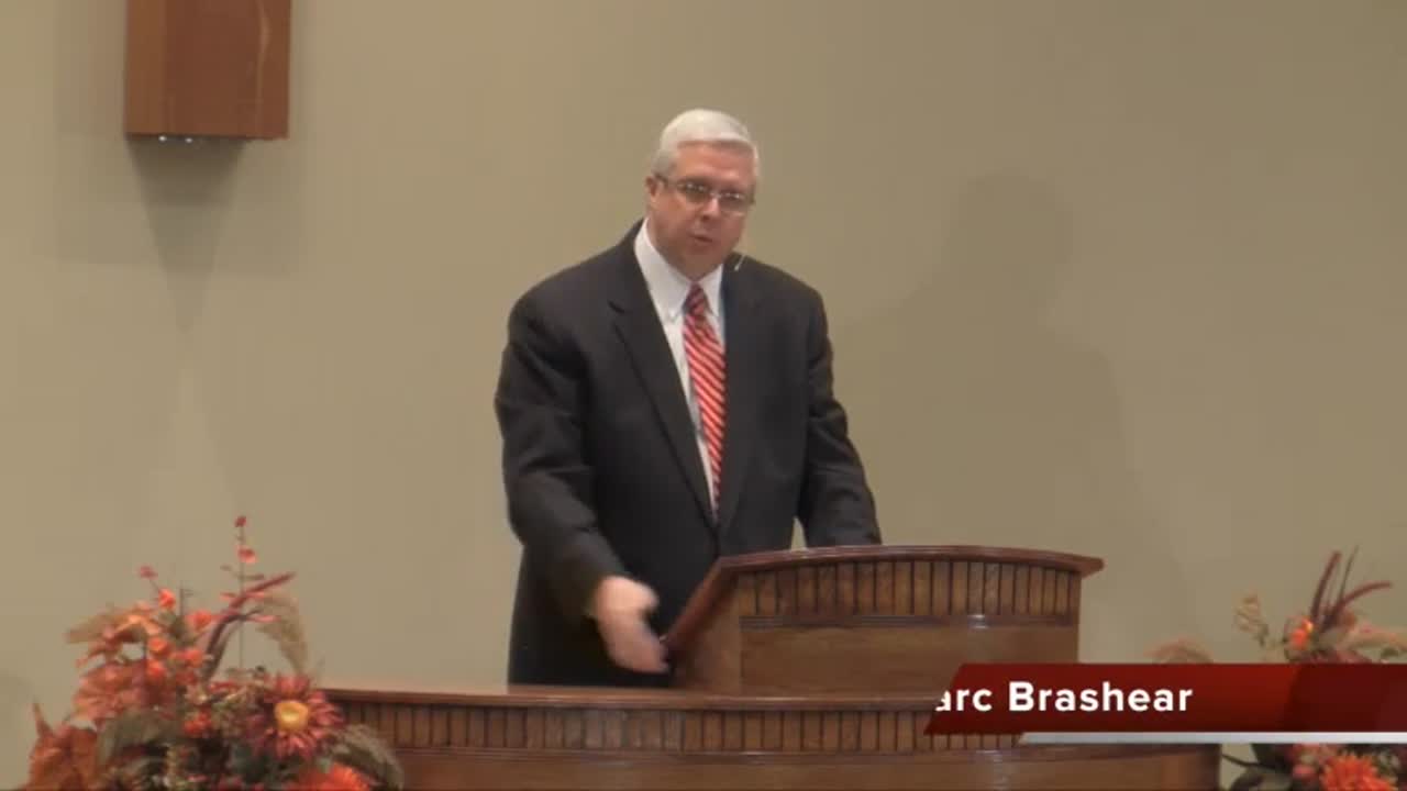 Pastor Marc Brashear