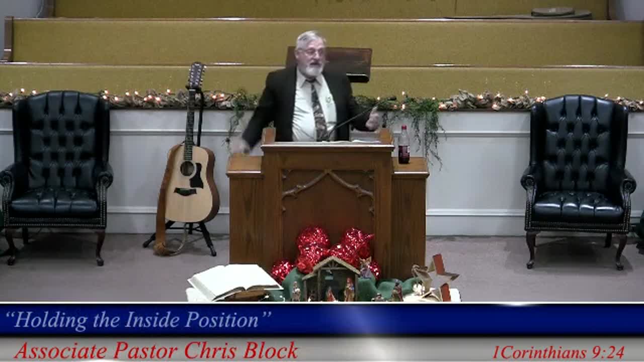 Associate Pastor Chris Block