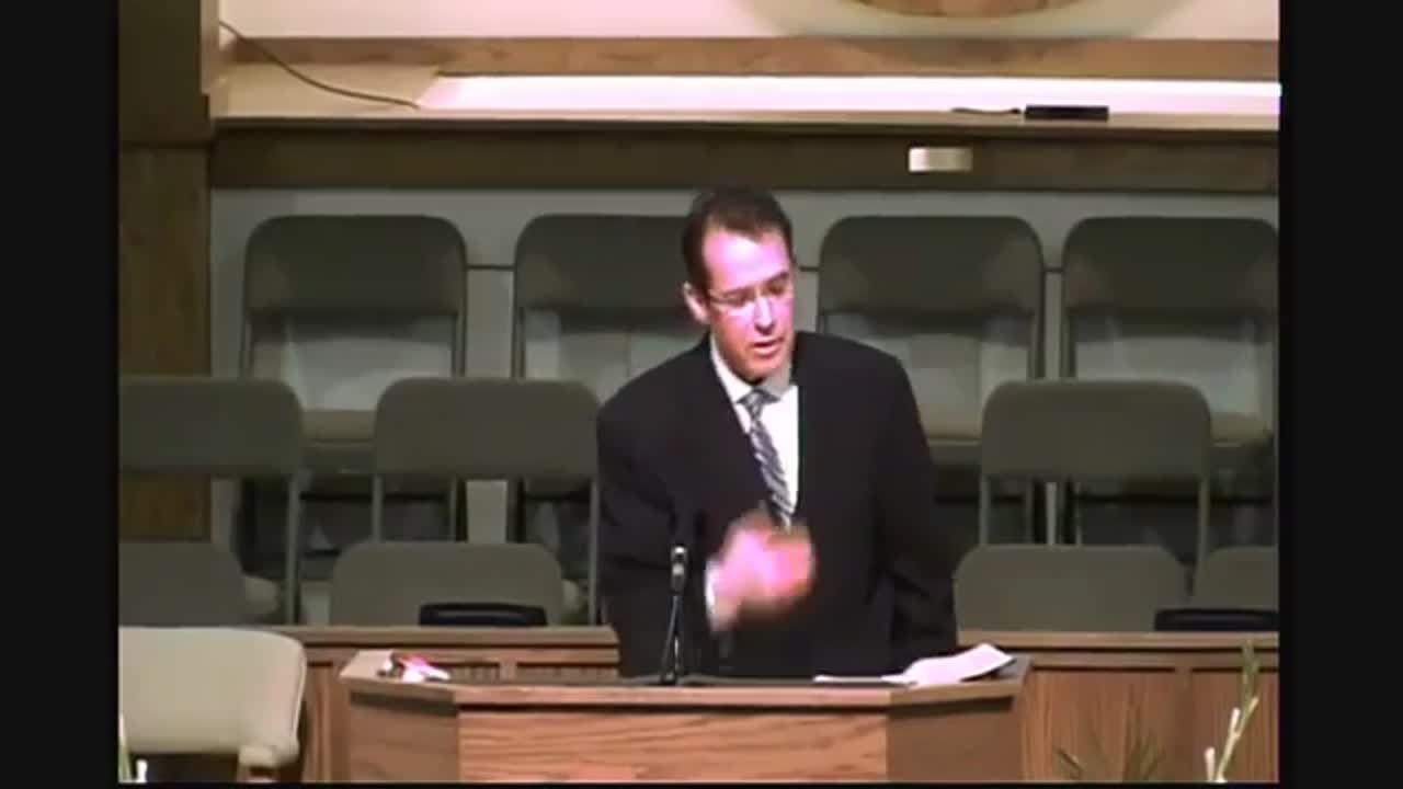 Pastor Tony Scheving