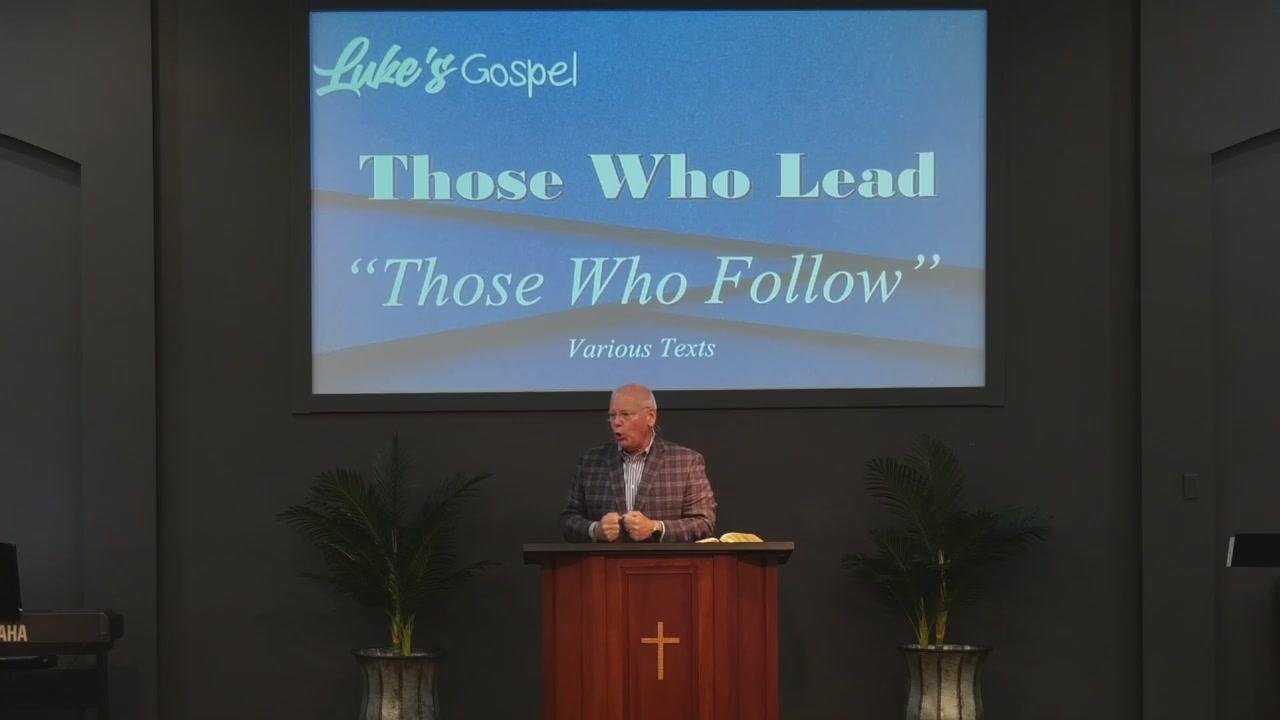 Those Who Follow | SermonAudio